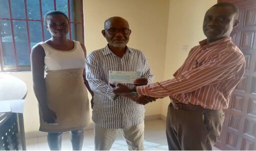 Donation to an individual towards surgery and patient care